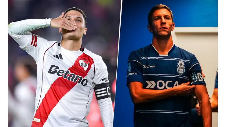 Las formaciones de River y Gimnasia, por los cuartos de final