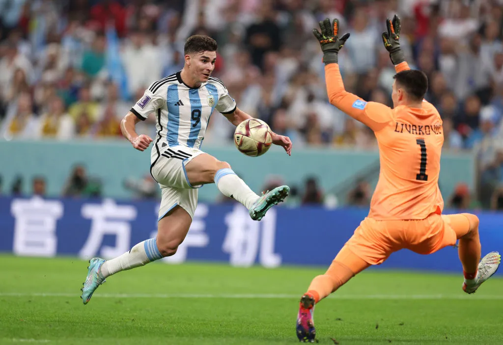Un buen Mundial 2026 de Julián Álvarez incrementaría su valor. (Getty)