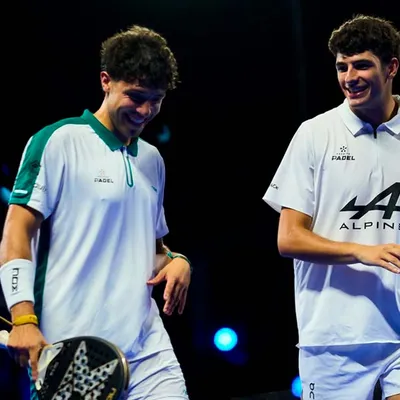 Agustín Tapia y Arturo Coello debutaron en el P1 de Buenos Aires de pádel con una victoria