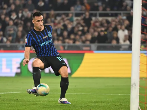 Con gol de Lautaro Martínez, Inter se coronó campeón de la Copa Italia