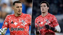 Armani y Beltrán, los arqueros de River.