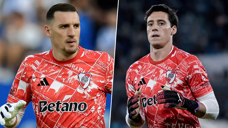 Armani y Beltrán, los arqueros de River.