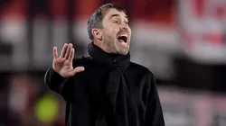 Chacho Coudet, entrenador de River.