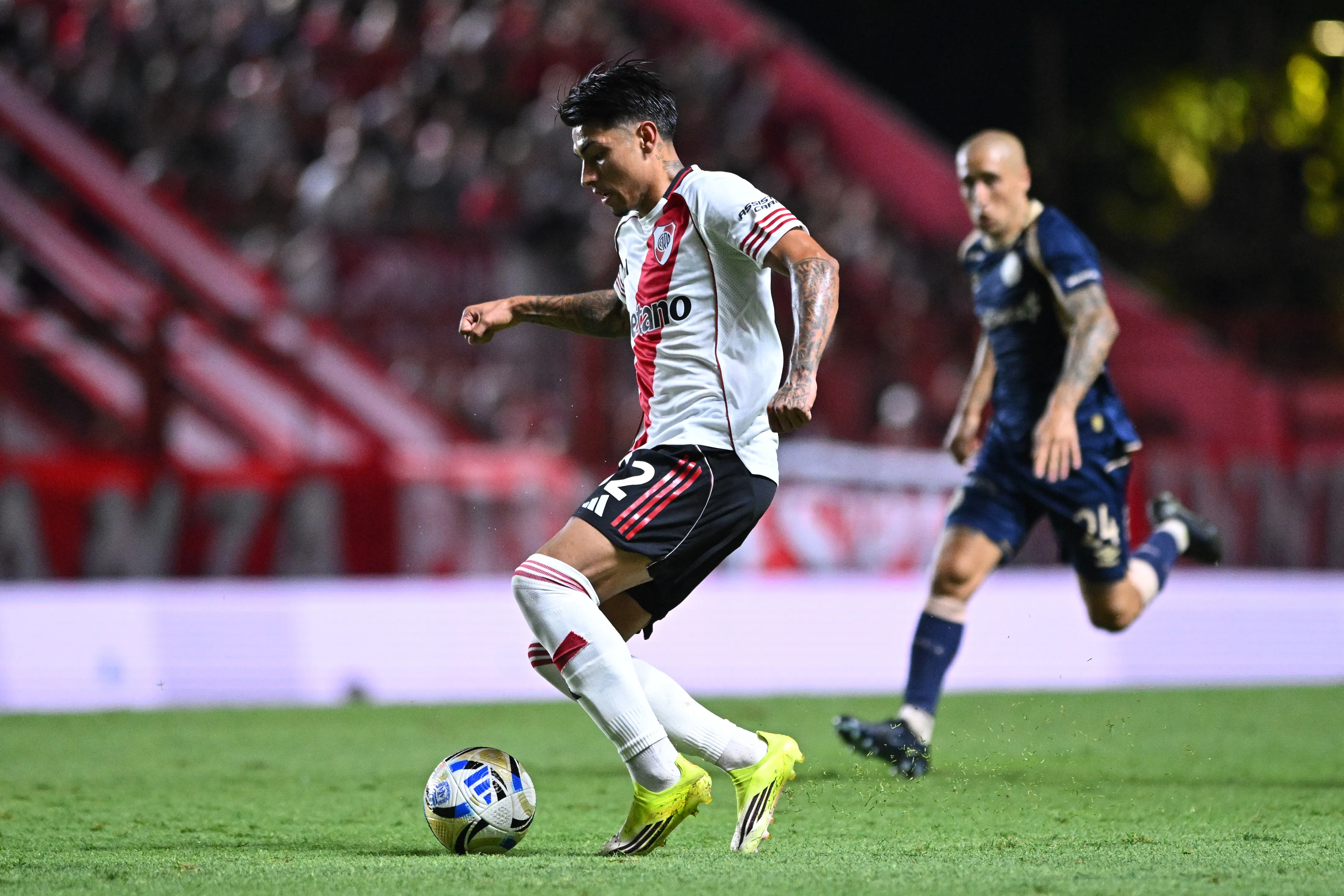 Ruberto vs. Argentinos Juniors. (Foto: Getty).