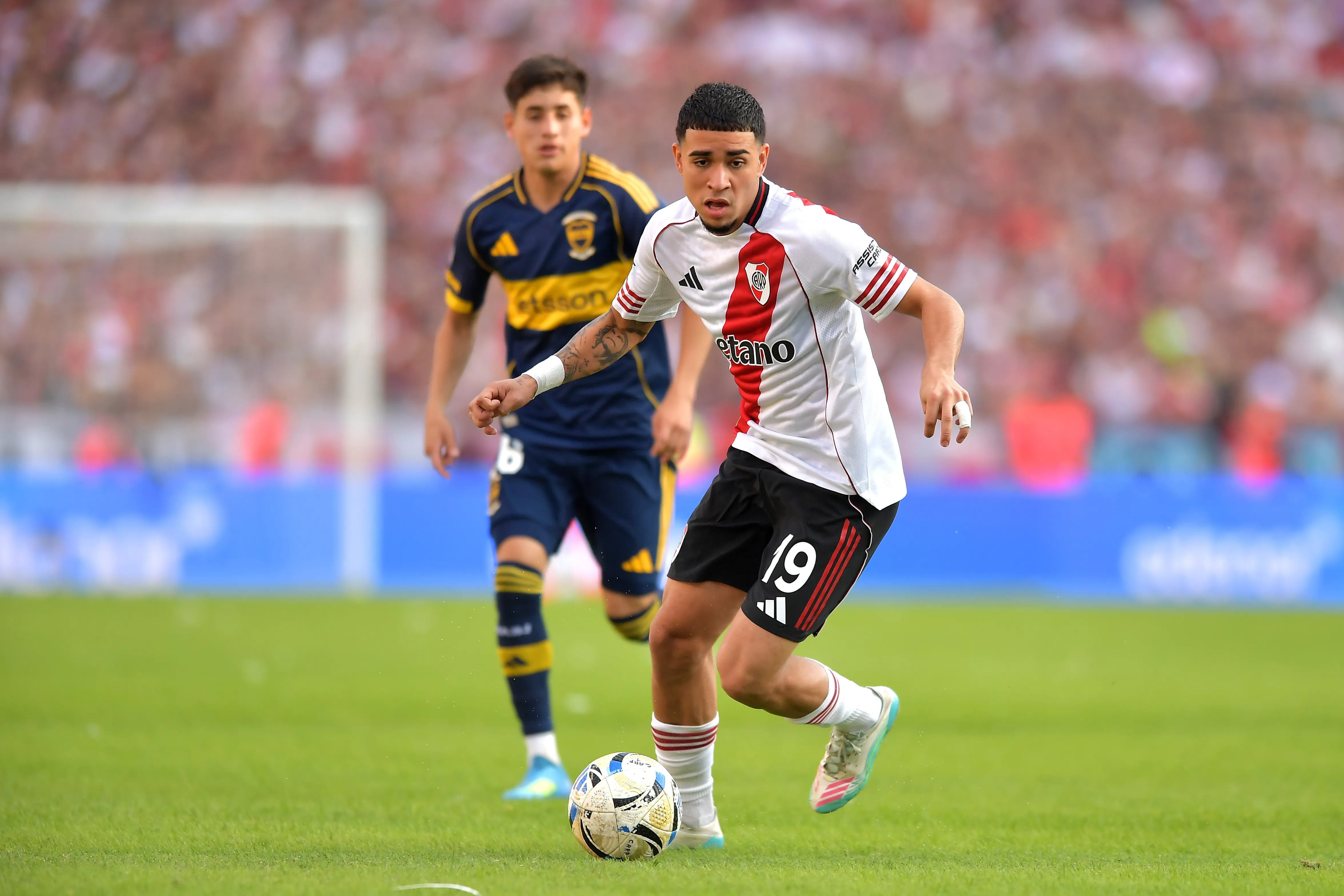 Kendry Páez, futbolista ecuatoriano de River. (Getty Images)