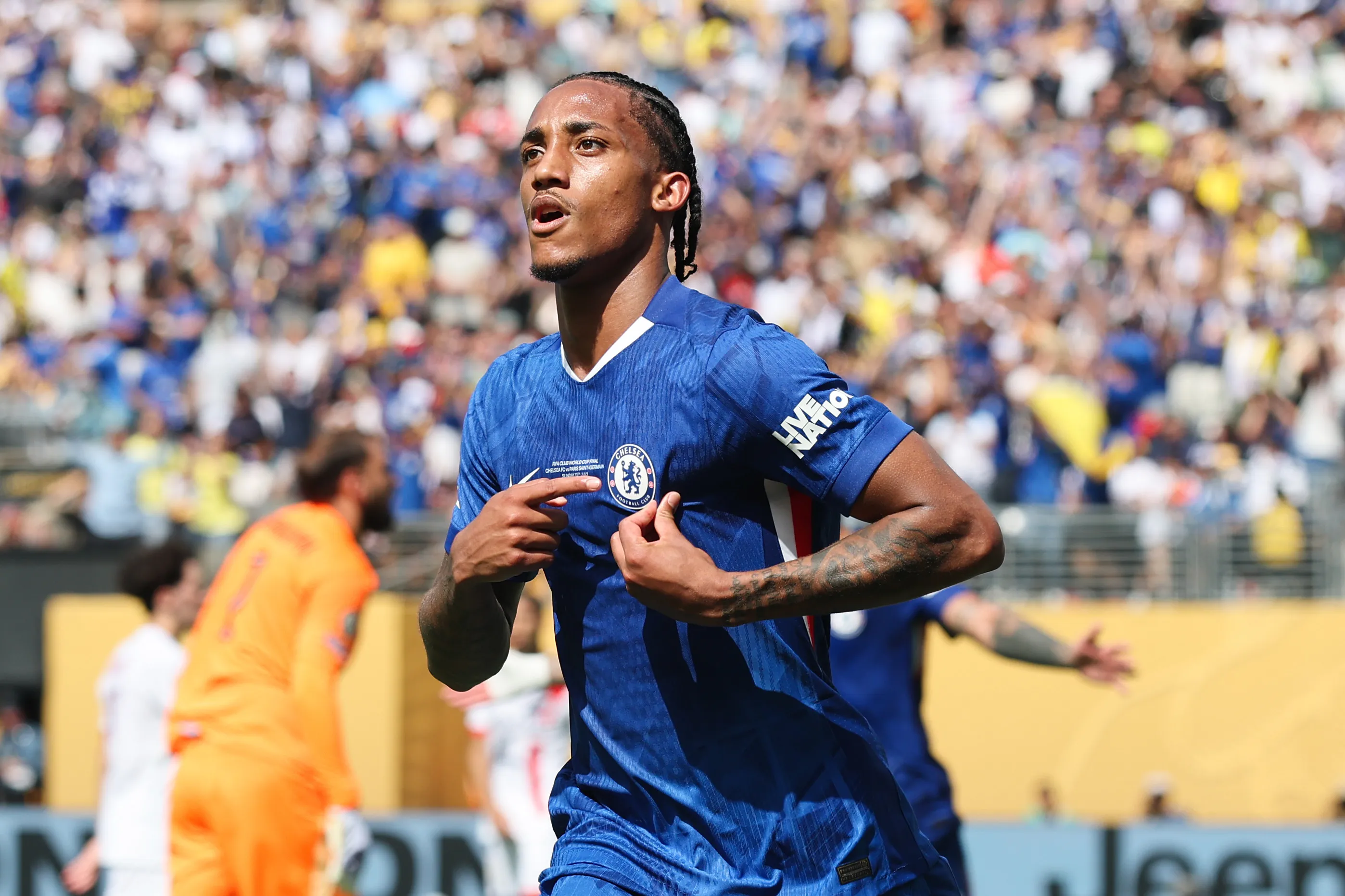 Joao Pedro, delantero brasileño de Chelsea. (Getty Images)