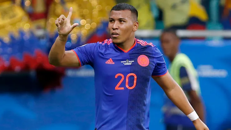 Roger Martínez, en su etapa en la Selección de Colombia.