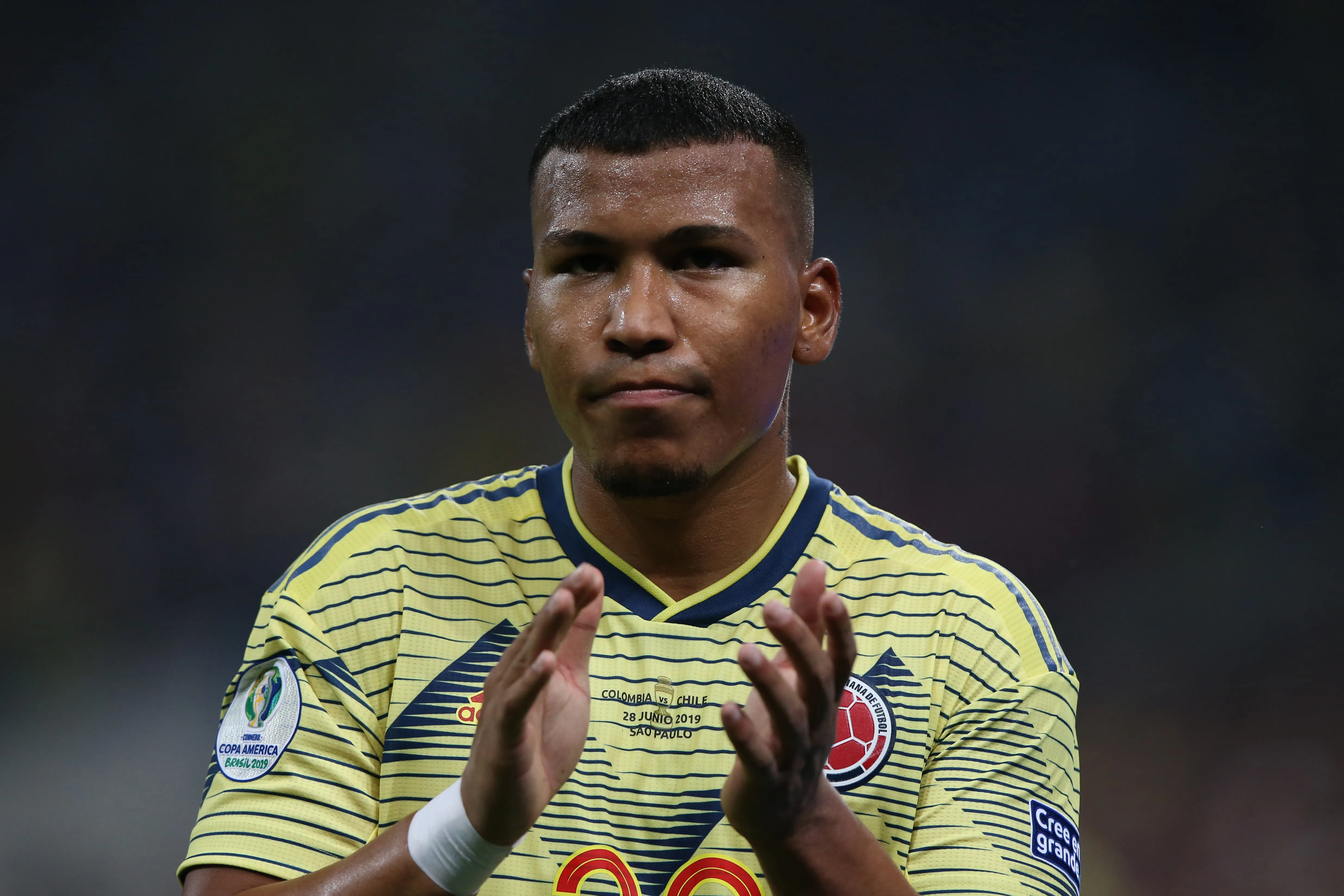 Roger Martínez, en su etapa en la Selección de Colombia. (Getty Images)
