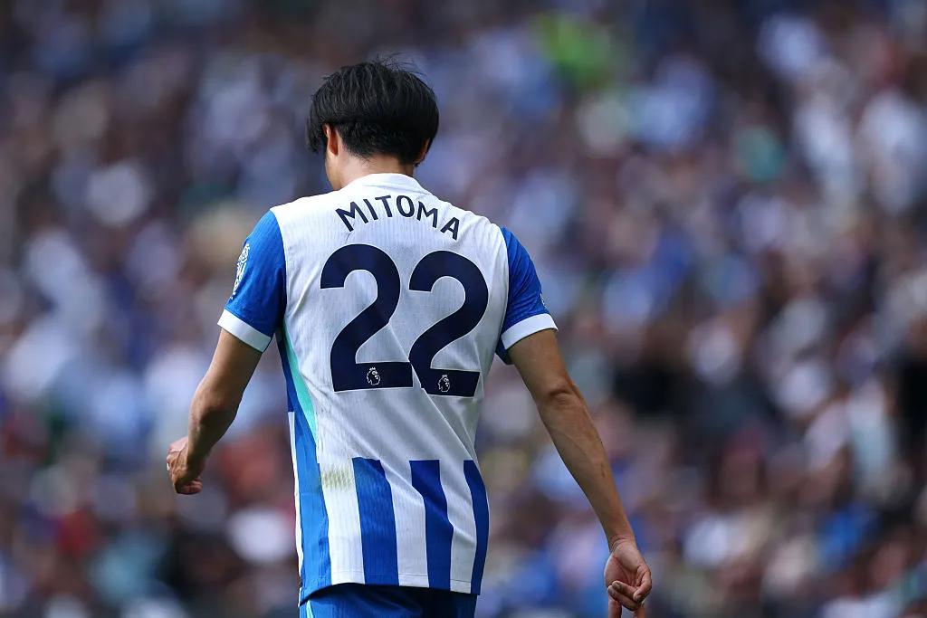 Mitoma, la gran baja de Japón para el Mundial 2026. (Getty)