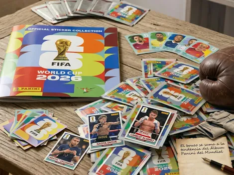 El boxeo se subió a la tendencia del Álbum PANINI del Mundial 2026: quién es el representante de Argentina