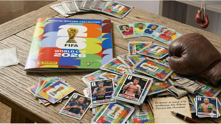 El boxeo se subió a la tendencia del Álbum PANINI del Mundial 2026: quién es el representante de Argentina