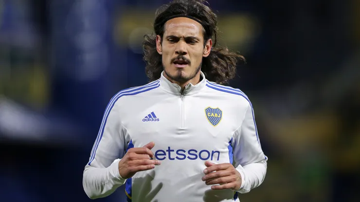Edinson Cavani, uruguayo de Boca Juniors.