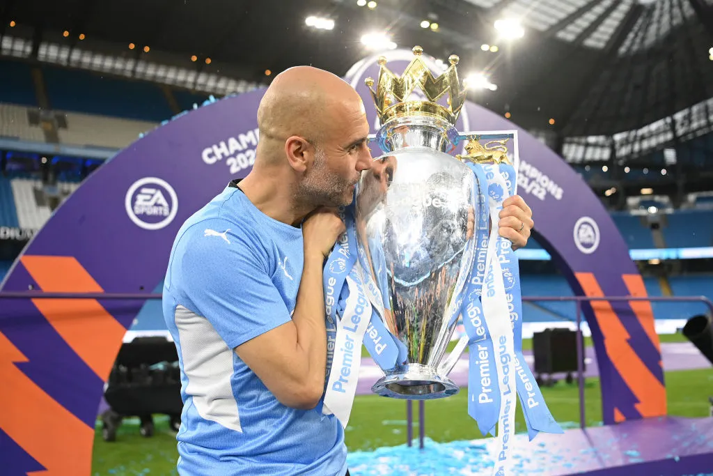 Los títulos de Guardiola. (Getty)