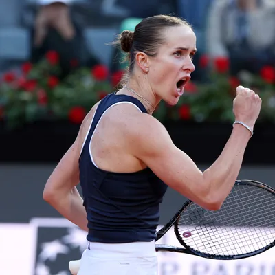 Elina Svitolina se coronó campeona del Masters de Roma tras vencer a la 2, 3 y 4 del mundo
