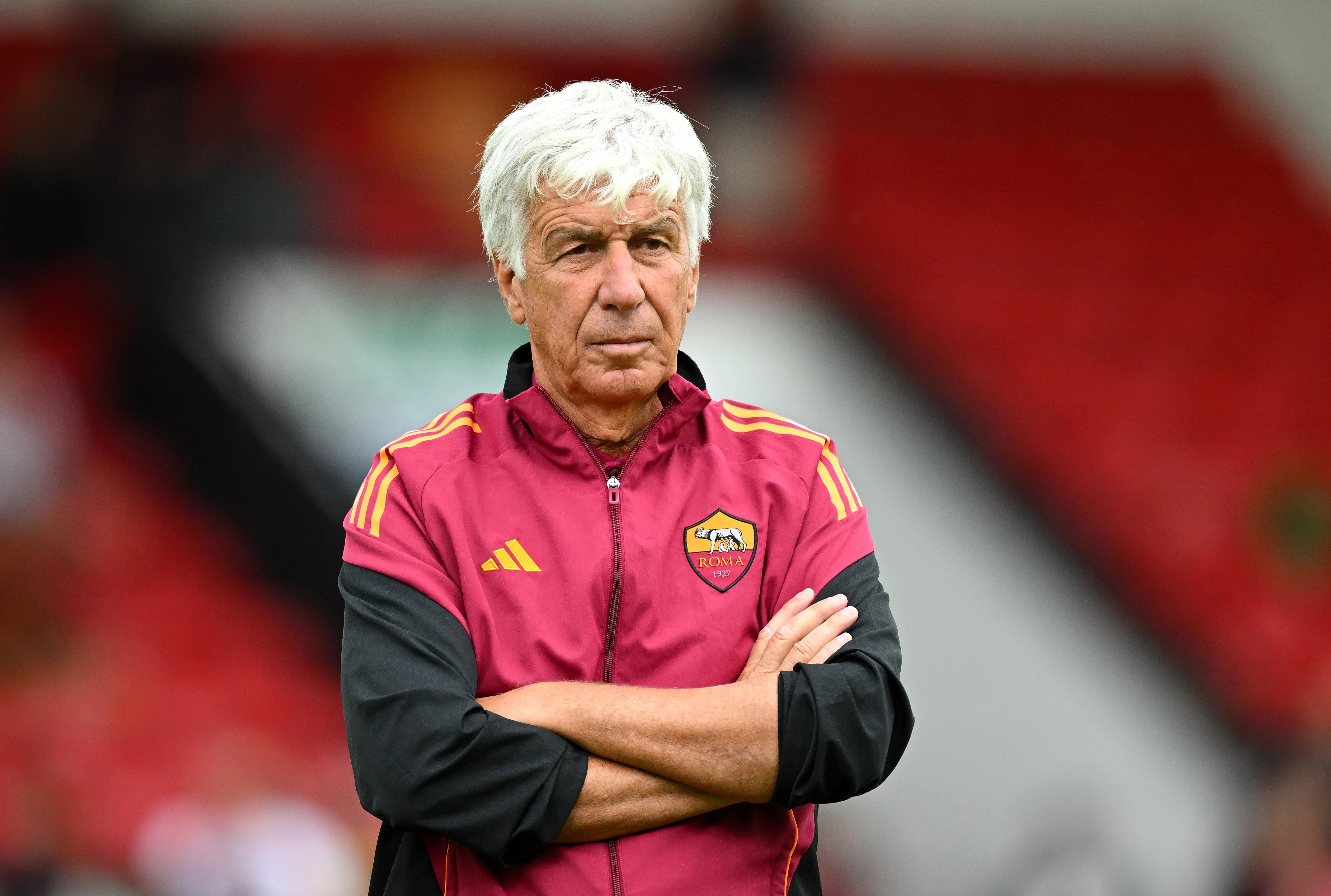 Gian Piero Gasperini, entrenador de Roma. (Getty Images)