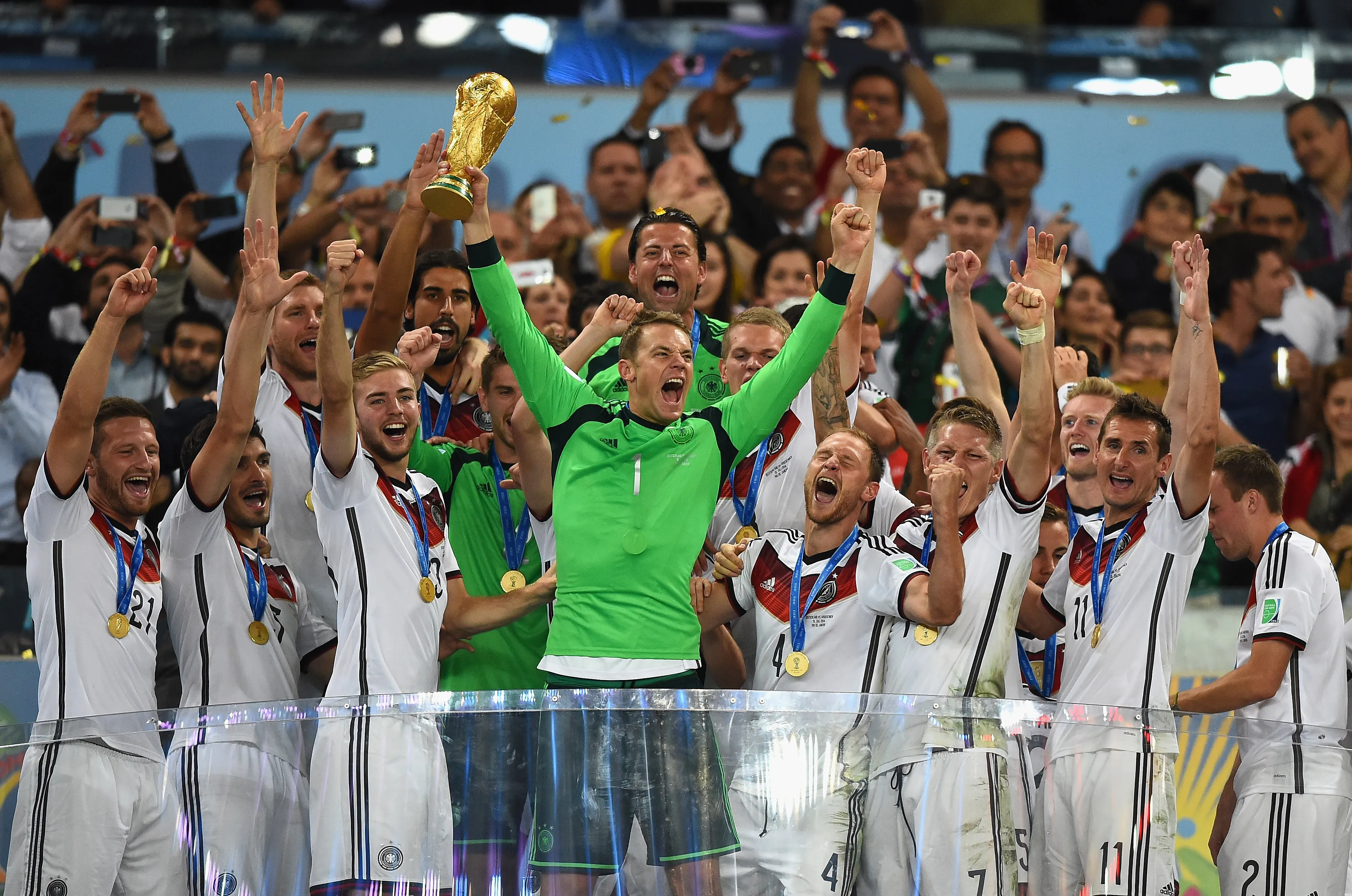 Manuel Neuer, histórico arquero de la Selección de Alemania. (Getty Images)