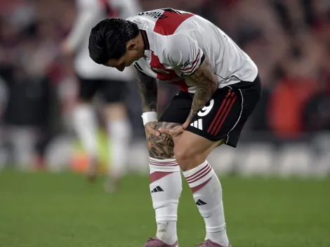 Driussi y una nueva lesión: torción en la rodilla y llanto