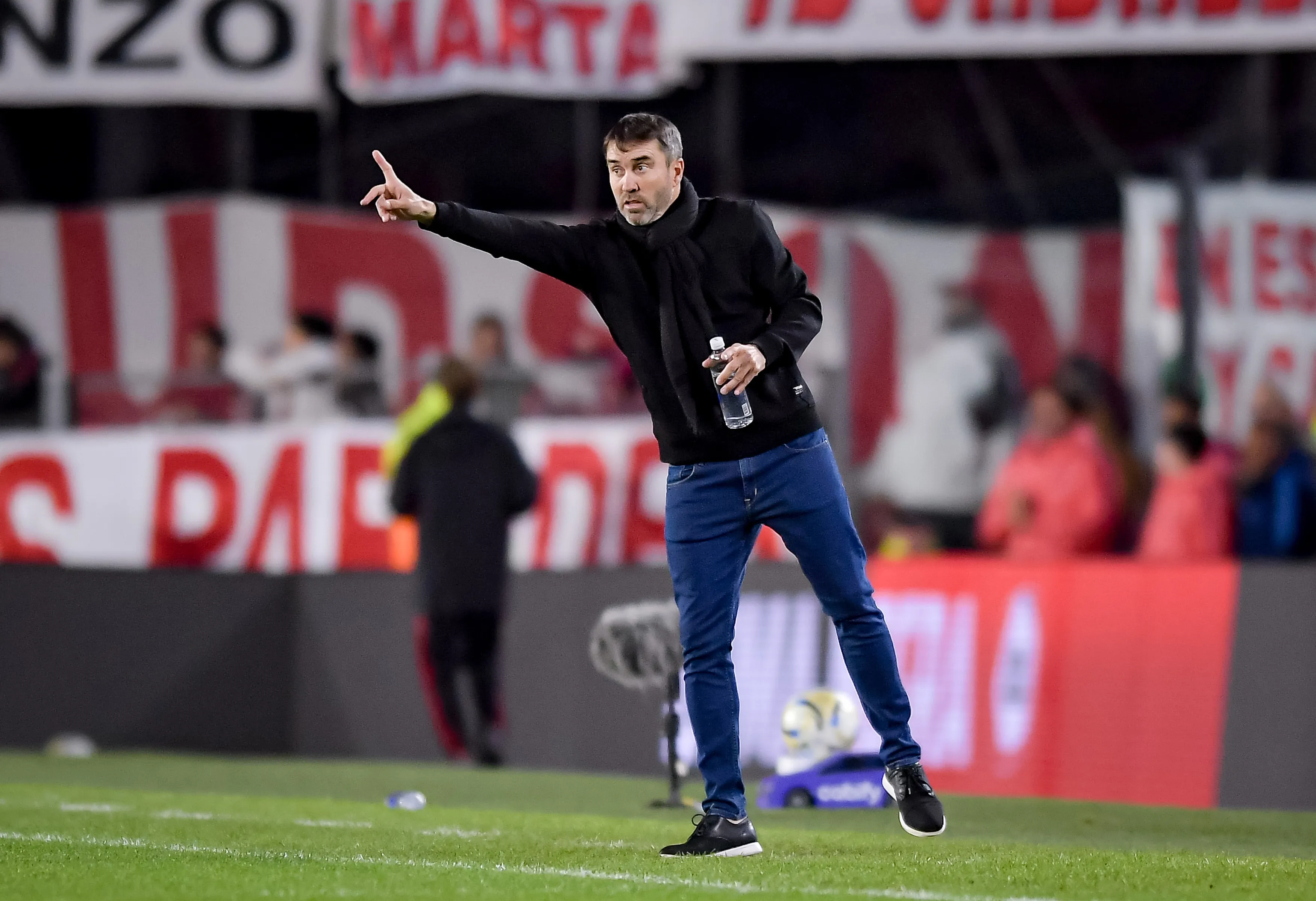 Coudet mantuvo la calma en River pese a la clasificación a la final del Apertura (Getty Images).