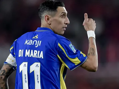 River chicaneó a Ángel Di María tras eliminar a Rosario Central