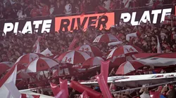 Los hinchas de River en el duelo ante Rosario Central.
