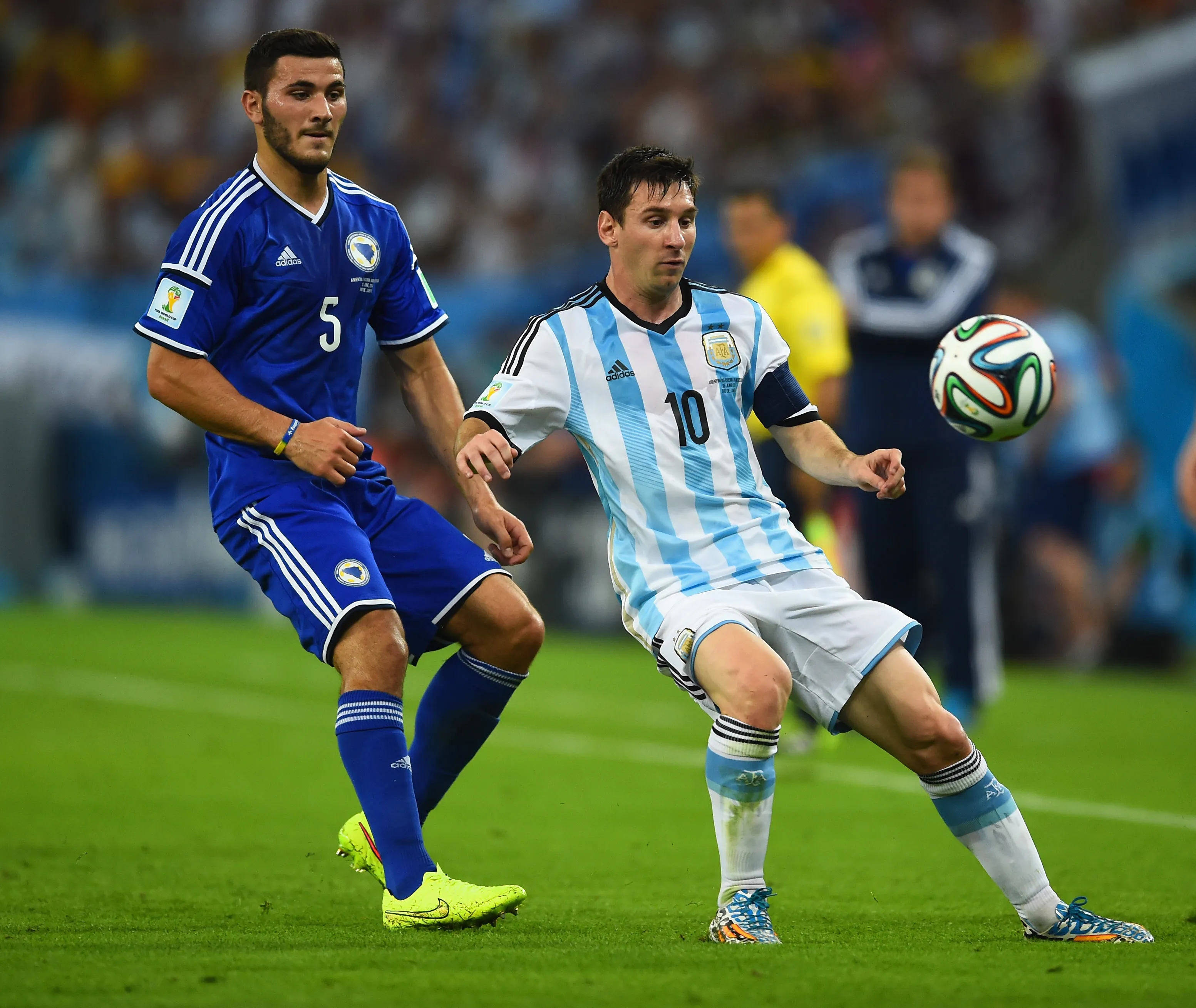 Sead Kolasinac, defensor de Bosnia y Herzegovina. (Getty Images)