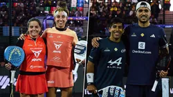 Las duplas campeonas en el P1 de Buenos Aires.