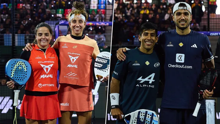 Las duplas campeonas en el P1 de Buenos Aires.