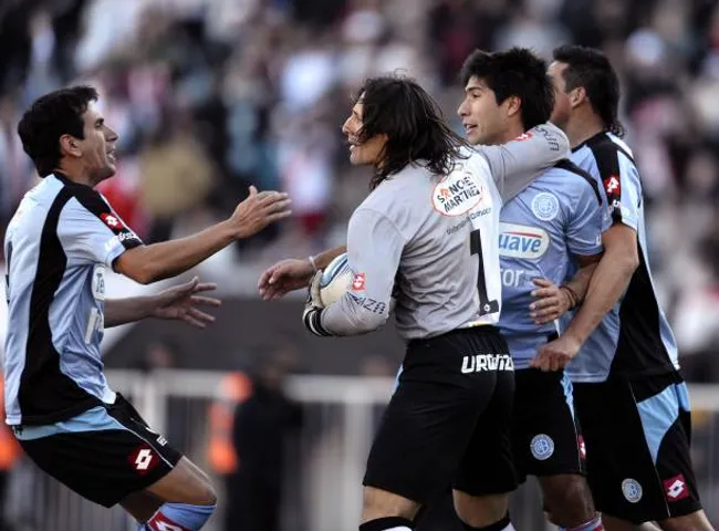 En 2011, Belgrano ascendió en pleno Monumental. (Foto: Getty)