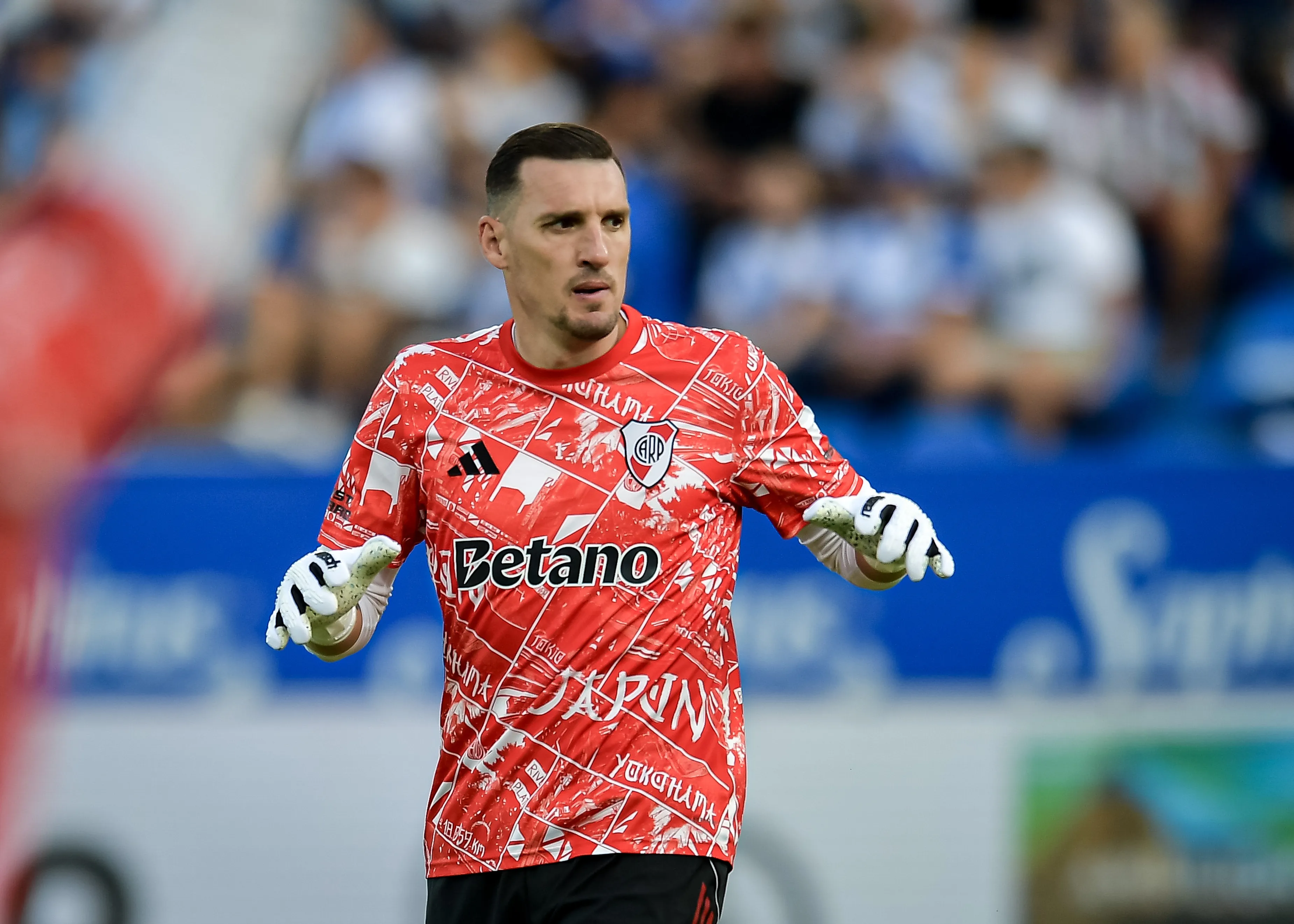 Franco Armani, arquero de River Plate. (Getty Images)
