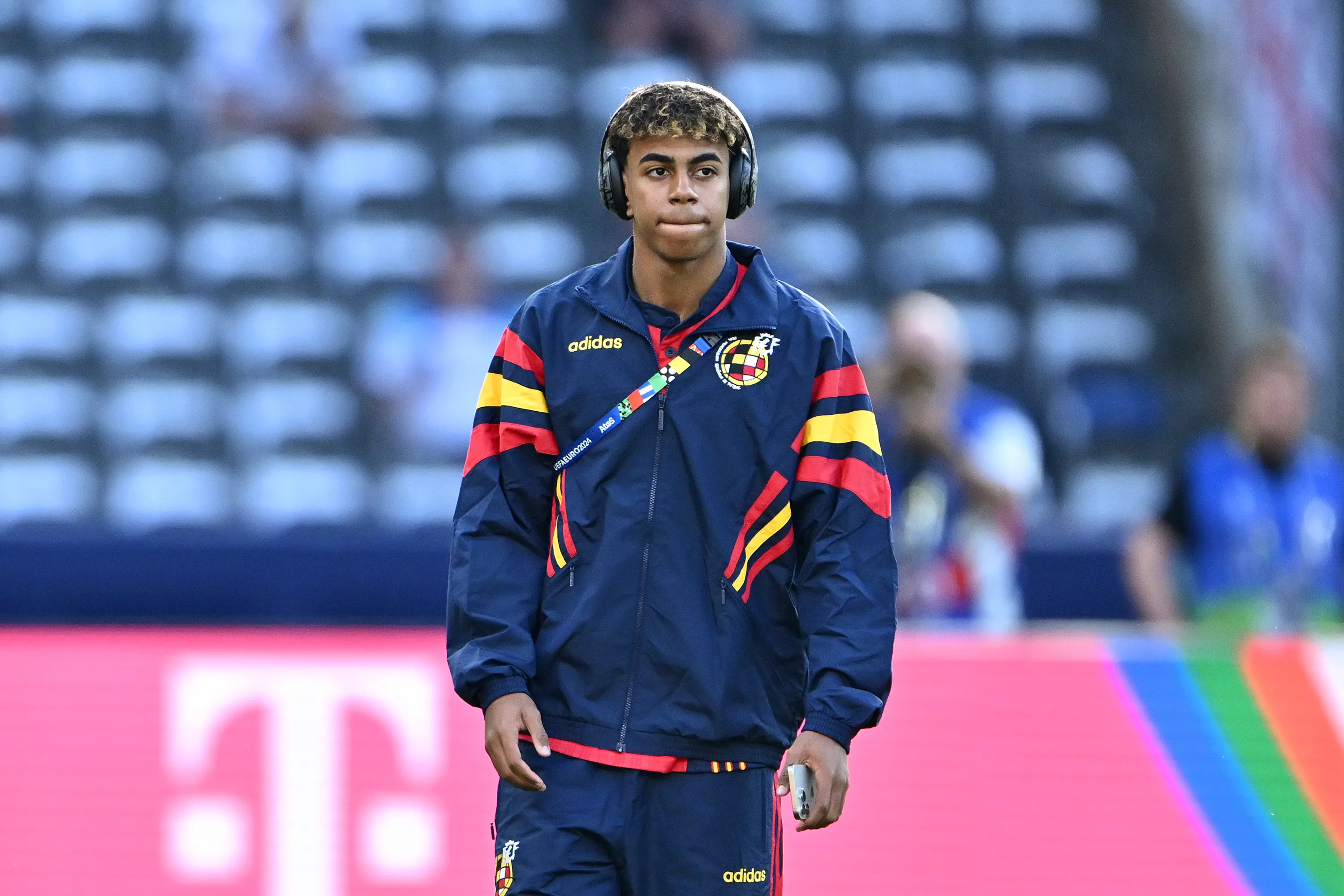 Lamine Yamal, máxima figura de la Selección de España. (Getty Images)