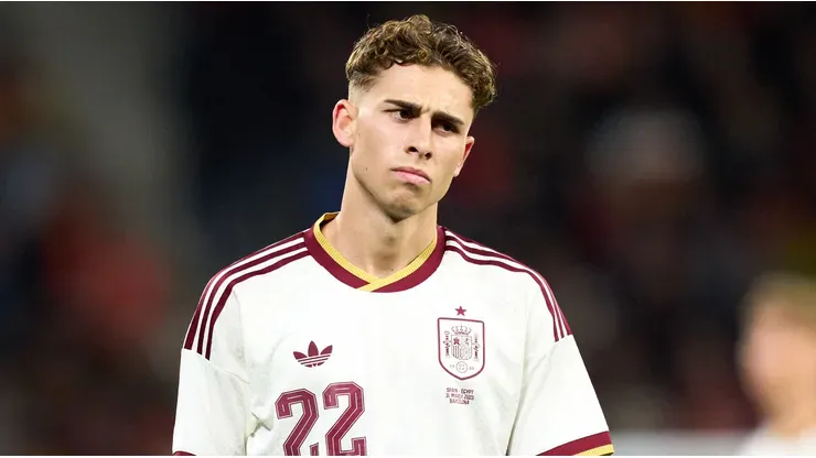 Fermín López, en la Selección de España. (Getty Images)