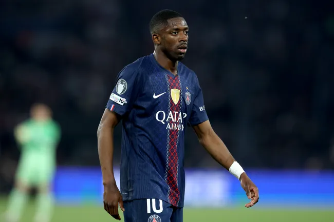 Ousmane Dembélé, futbolista francés de PSG. (Getty Images)