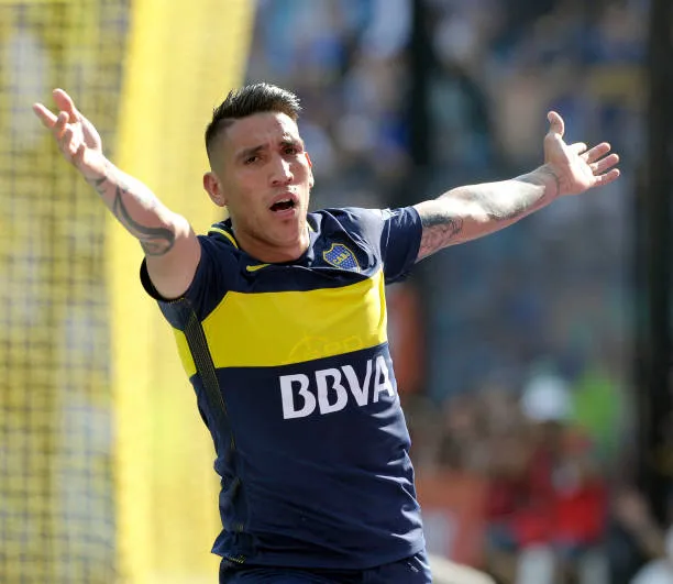 Ricardo Centurión, en su etapa en Boca. (Getty Images)