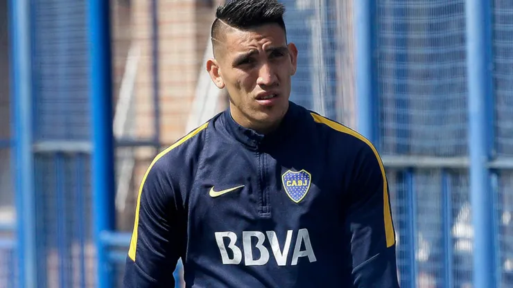 Ricardo Centurión, durante su etapa en Boca.