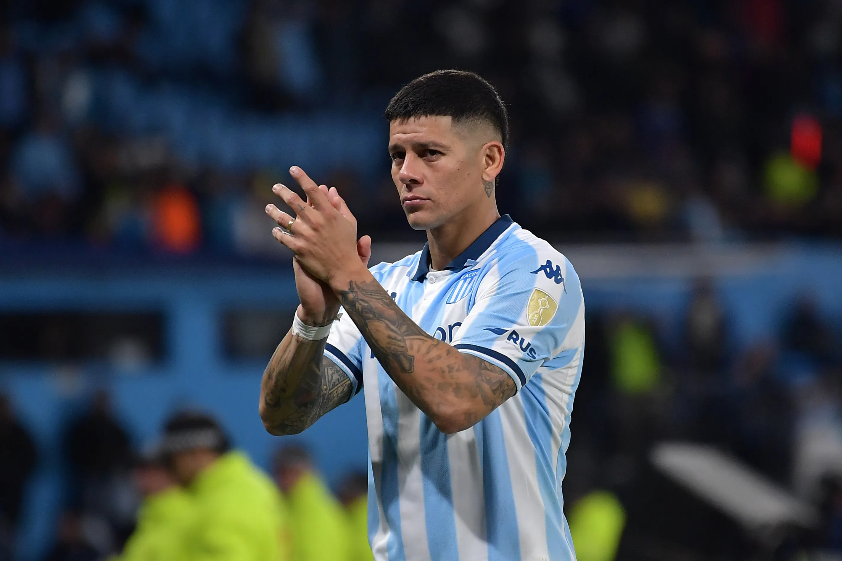 Marcos Rojo, defensor de Racing. (Getty Images)