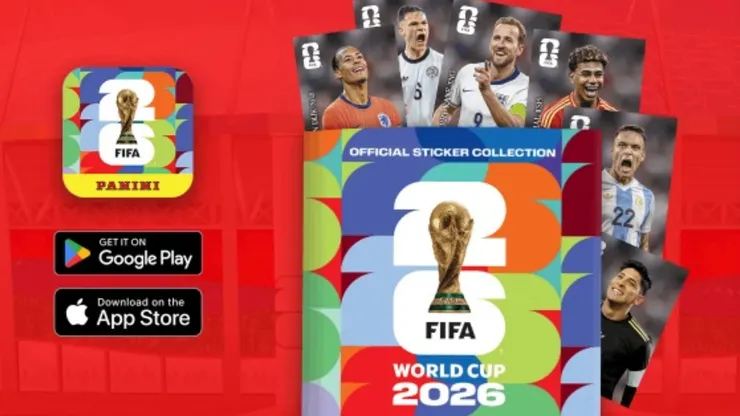 El álbum virtual de Panini.