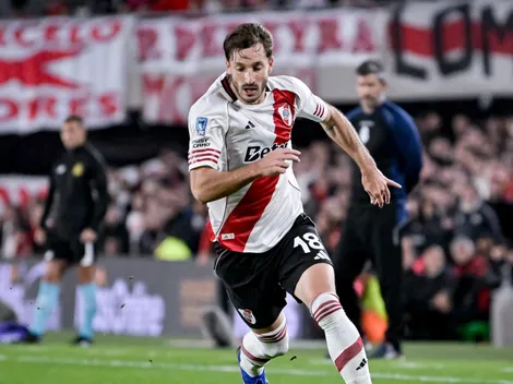 Sufre River: se desgarró Viña y se perderá la final ante Belgrano