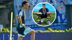 Lautaro Martínez dijo que se preparó de la mejor manera para el Mundial y que se siente en su mejor momento.