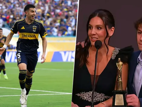 Aptra le dio un Martín Fierro a Boca y lo recibió la familia de Russo