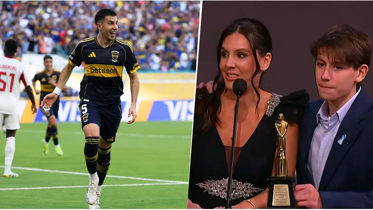 Aptra le dio un Martín Fierro a Boca y lo recibió la familia de Russo