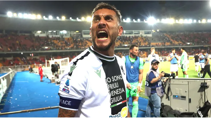 Roberto Pereyra en su paso por Udinese.