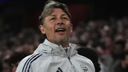 Gabriel Heinze, asistente técnico de Arsenal.