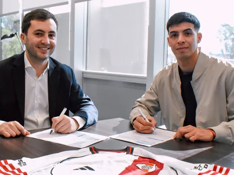 River confirmó la renovación del contrato de Tomás Galván