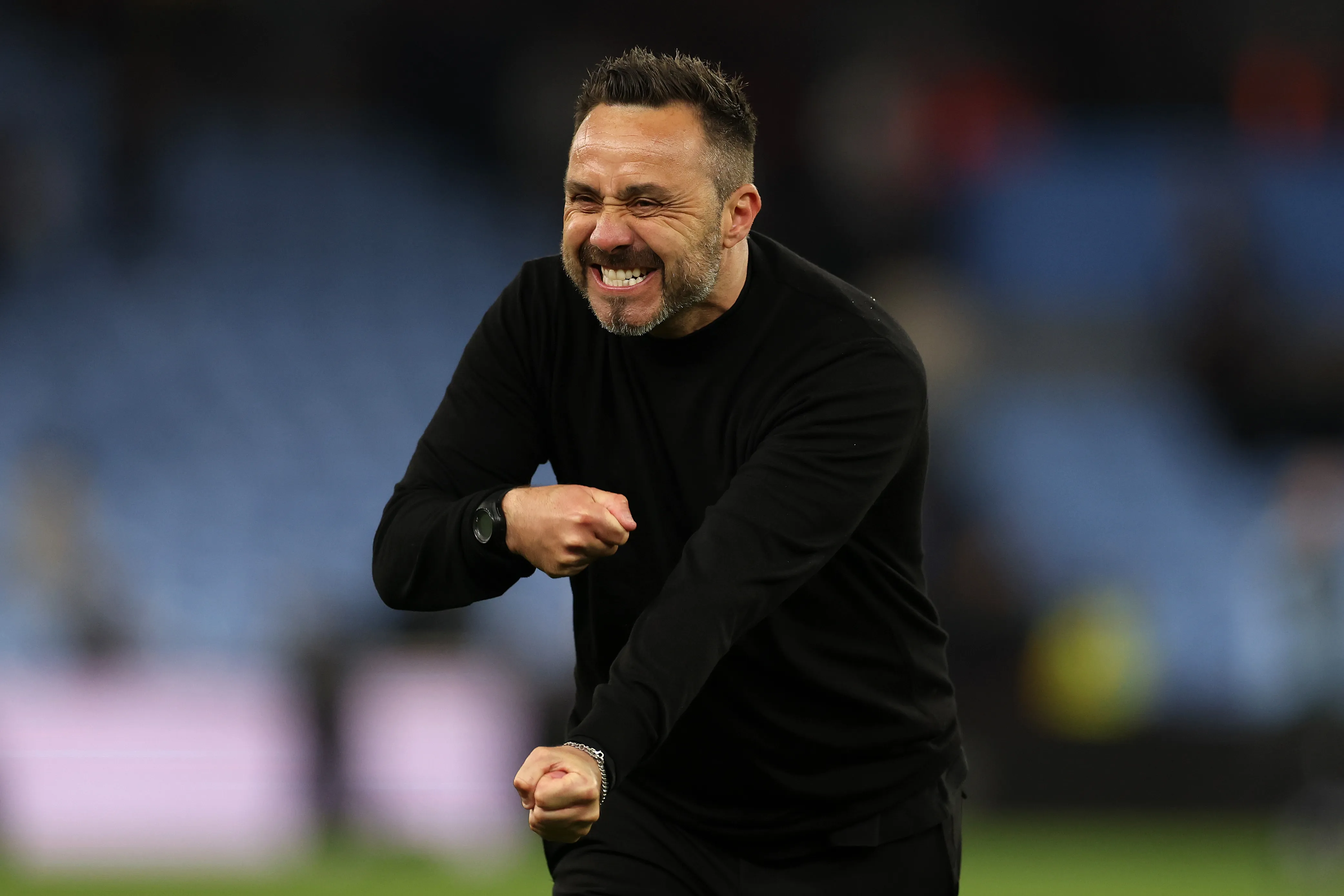 Roberto De Zerbi, entrenador de Tottenham. (Foto: Getty)