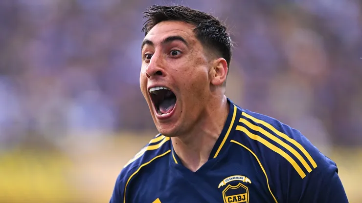 Miguel Merentiel, delantero de Boca.