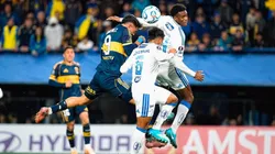 Duelo intenso entre Boca y Cruzeiro.
