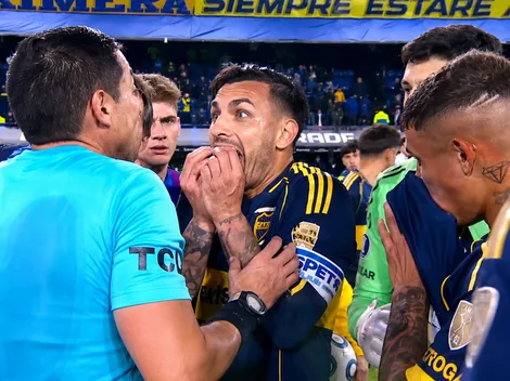 Paredes encaró al árbitro tras el empate: "Es una vergüenza"