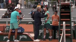 Dos tenistas se invitaron a pelear tras su partido en la qualy de Roland Garros: "Nos vemos afuera"