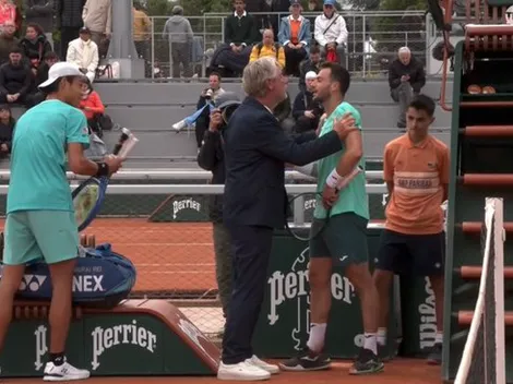 Dos tenistas se invitaron a pelear tras su partido en la qualy de Roland Garros: "Nos vemos afuera"