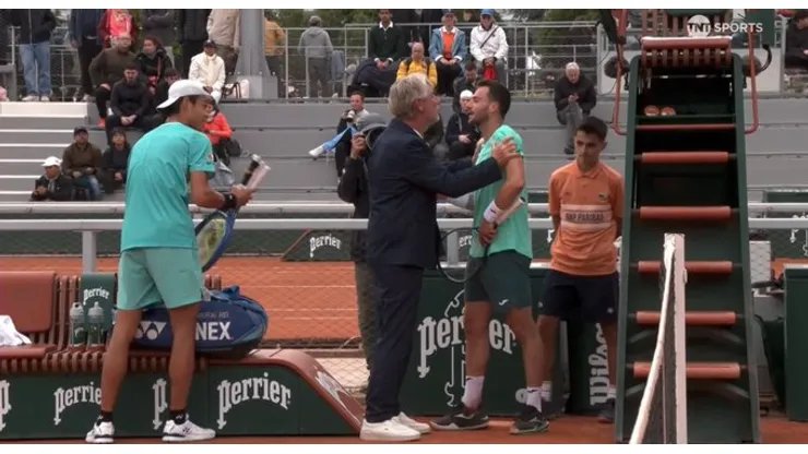 Dos tenistas se invitaron a pelear tras su partido en la qualy de Roland Garros: "Nos vemos afuera"